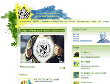 Tablet Screenshot of dominicasmsf.org